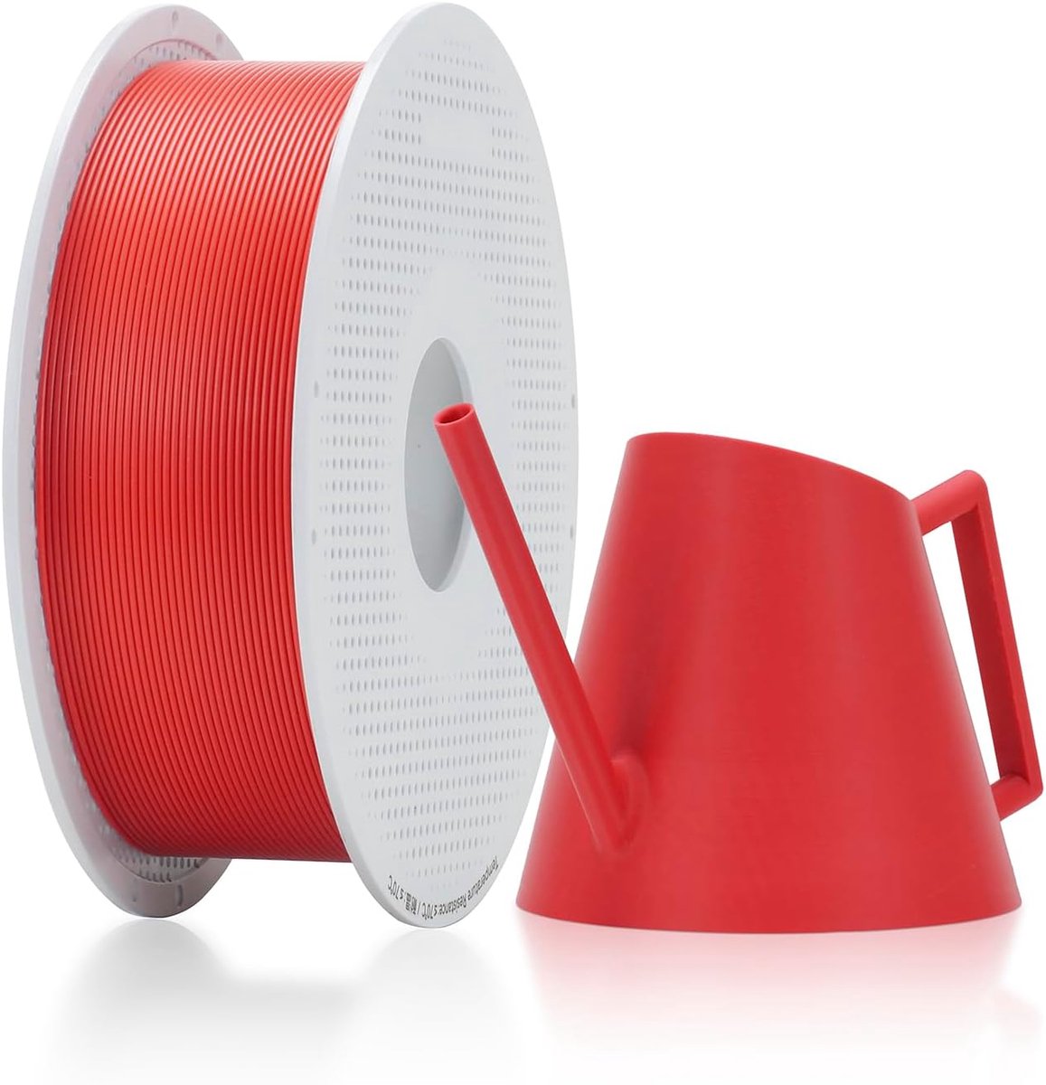 3D Printer Filament - Hoge Snelheid Materiaal - Snelle Prints Maken - Gladde Afwerking Buiten - 175 mm Diameter - Rood
