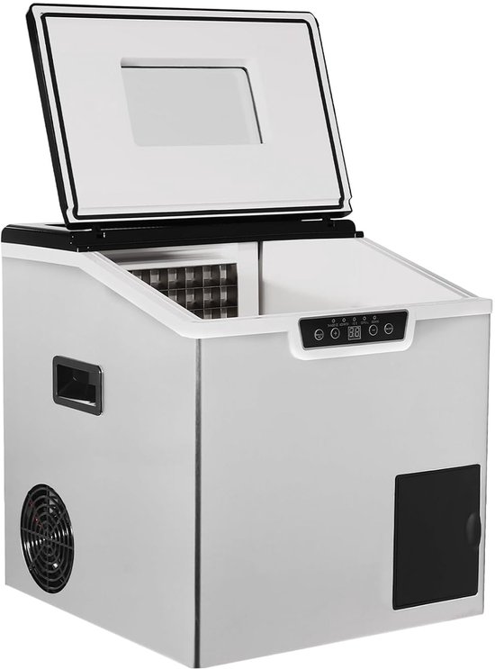 IJsmachine Crushed Ice - IJsmaker Reservoir - Snel IJs Maken - 3 Soorten Waterinjectie — afbeelding 3