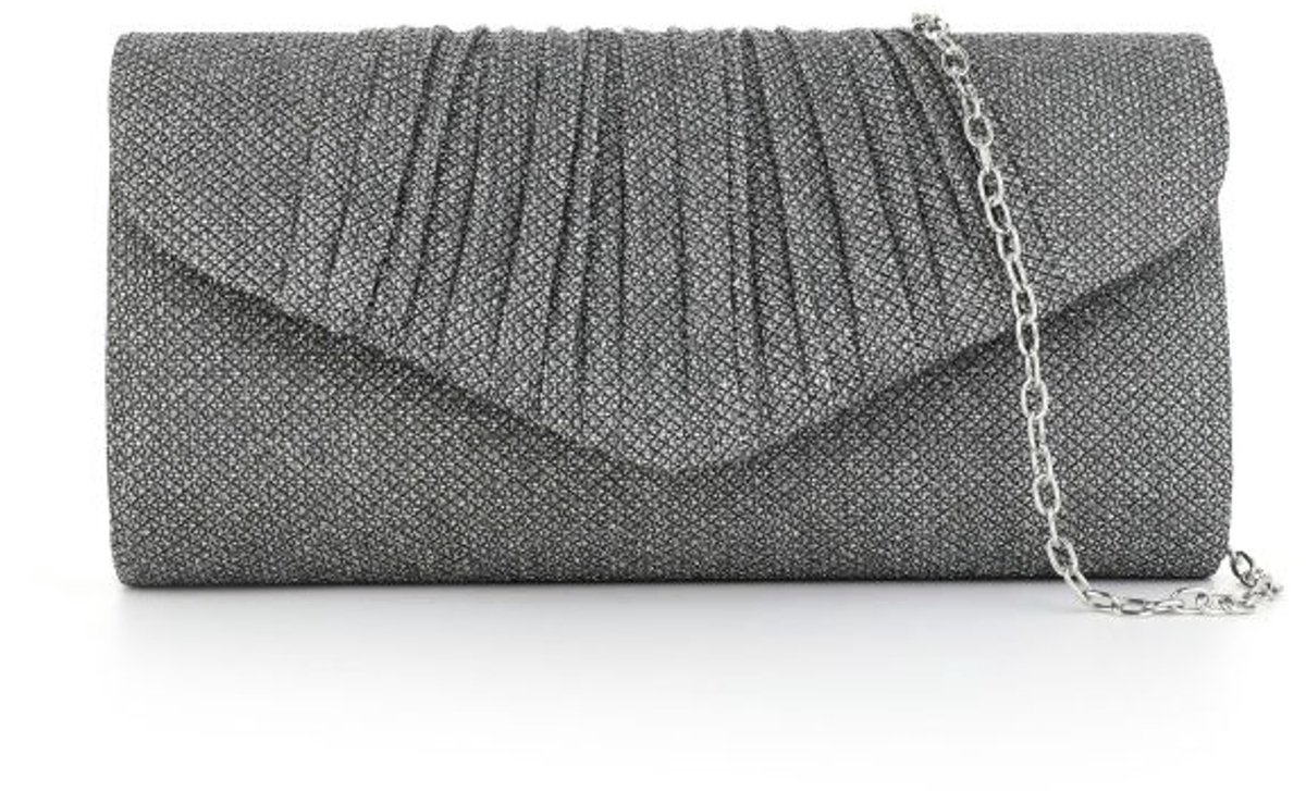 Party clutch- Grijs