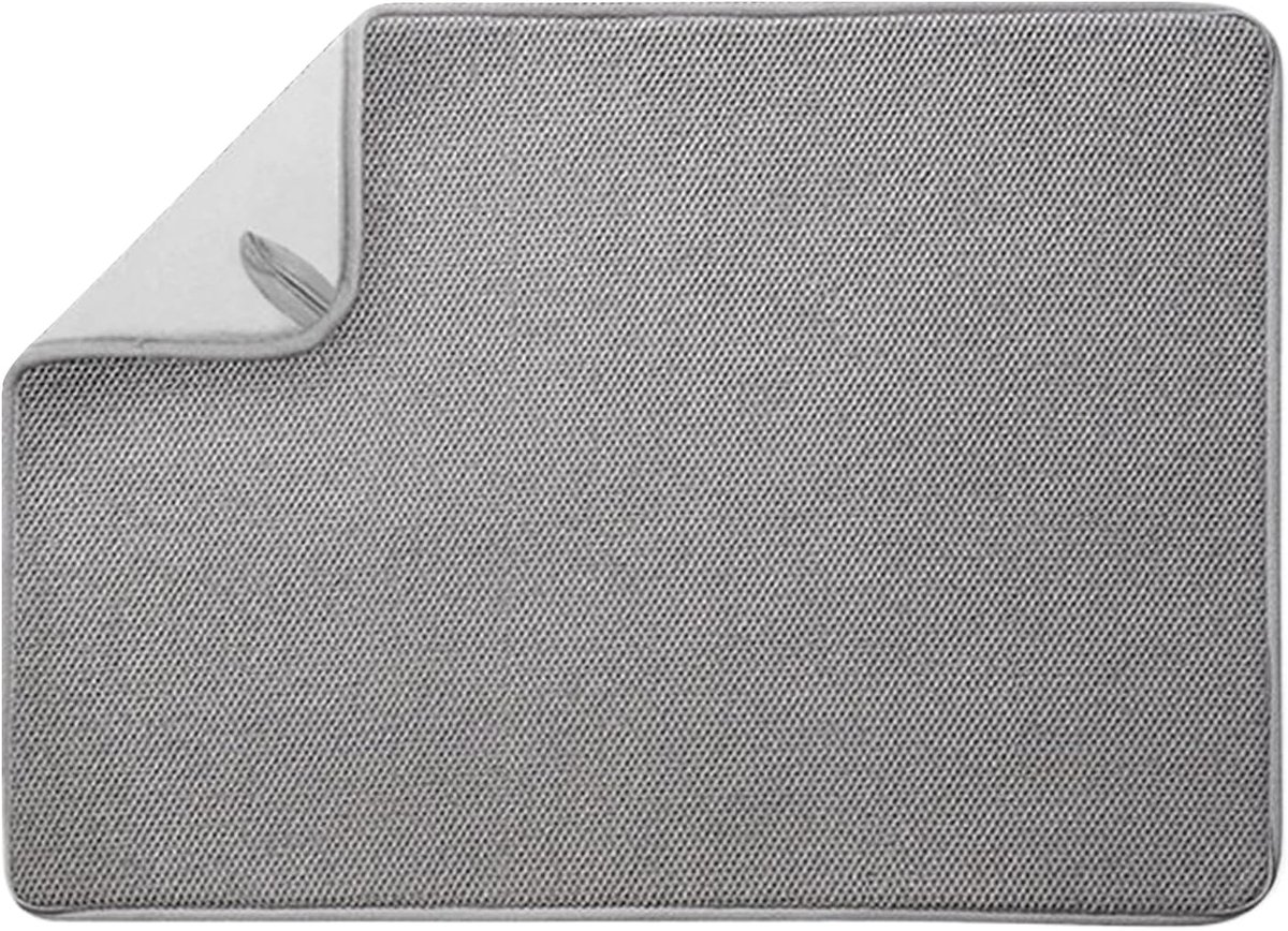 Afdroogmat Keuken - Microvezel Mat - Aanrecht Beschermen - Zeer Absorberend - 38cm x 50cm