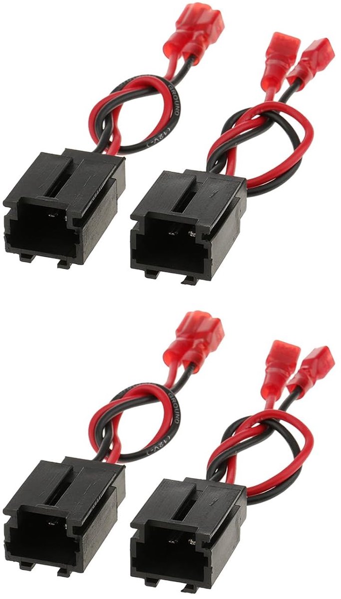 Kabeladapter Set - Luidspreker Connectoren - Auto Audio - Behoud Originele Bedrading - 4-Delig