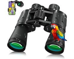Professionele Nachtkijker met Infrarood – Waterdichte Verrekijker met Nachtzicht – Monokijker Zicht 10-30x50 - Verrekijker Compact Voor Vogelspotten, Concerten en Jagen – Zwart
