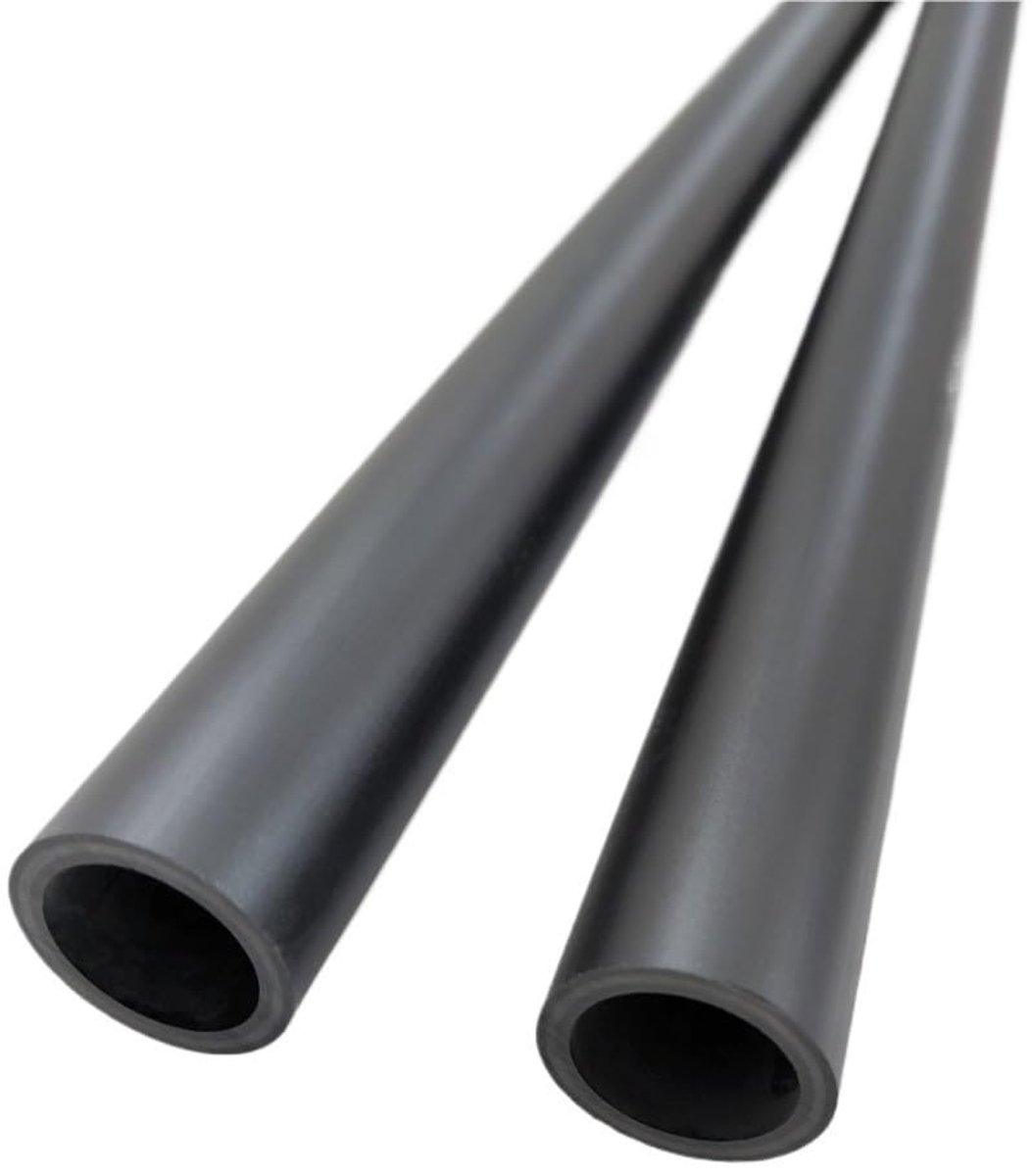 Glasvezel Buizen - Holle Staven - Vlieger Tenten - Hoge Druksterkte - 500 mm Lengte - Naturel