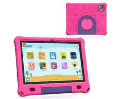 Kindertablet 10 inch – Android 15 – 64GB – Inclusief Hoes – Ouderlijk Toezicht – Kids Tablet – Tablet Kinderen – WiFi