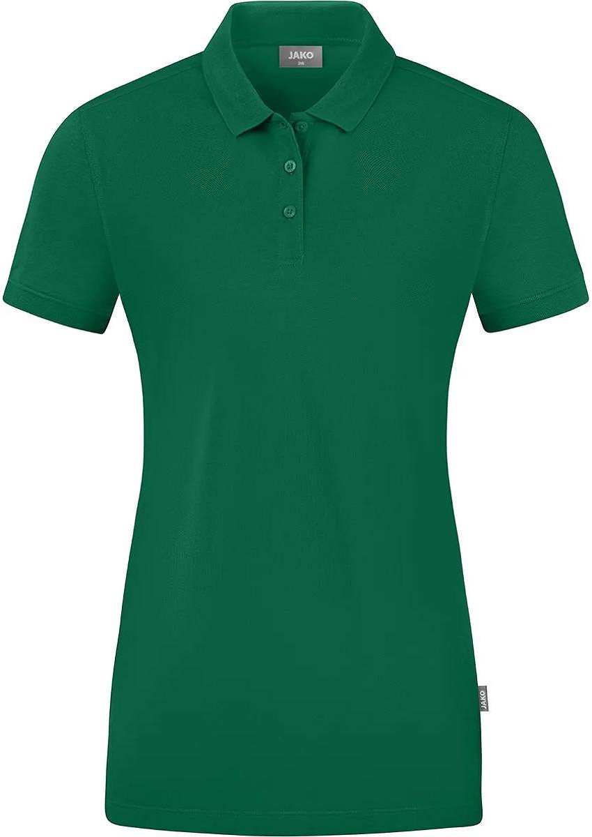 Jako Doubletex Polo Dames - Groen | Maat: 46