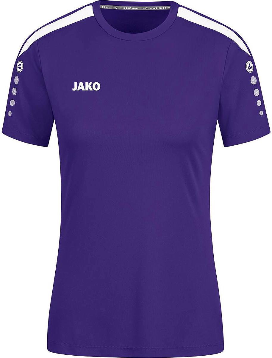 JAKO Shirt Power Korte Mouw Dames Paars Maat 44