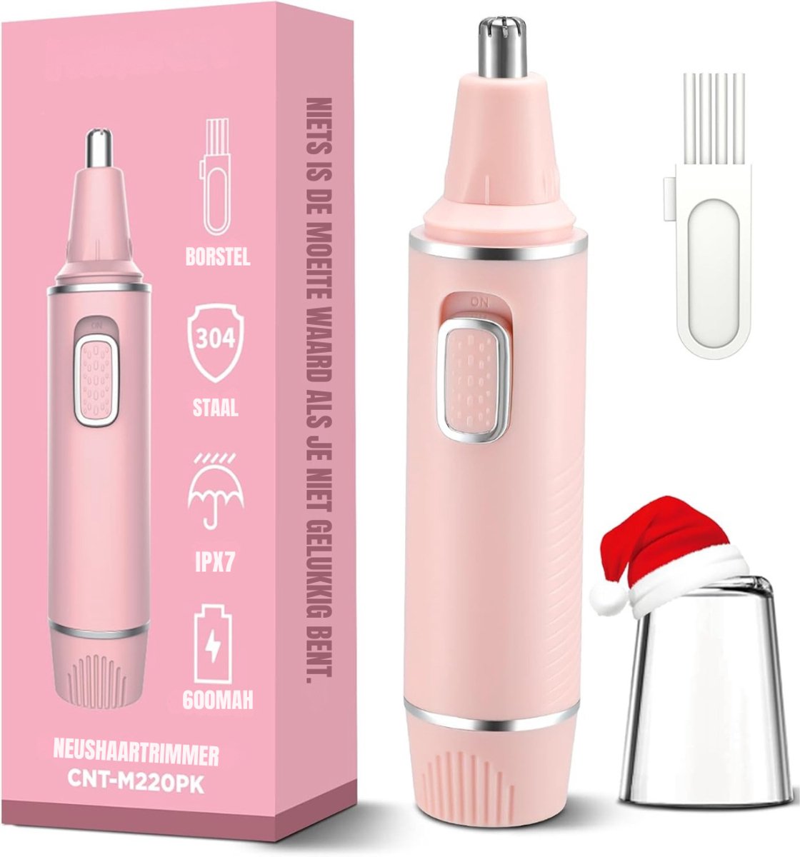 SAVI® Neustrimmer Vrouwen - Neustrimmer - Roze - 15cm x 4cm x 1cm