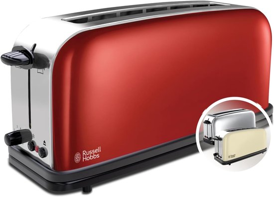 Foto: Broodrooster lange sleuf extra brede sleuven perfect geroosterd brood lift look functie 18x43 8x22 8 cm