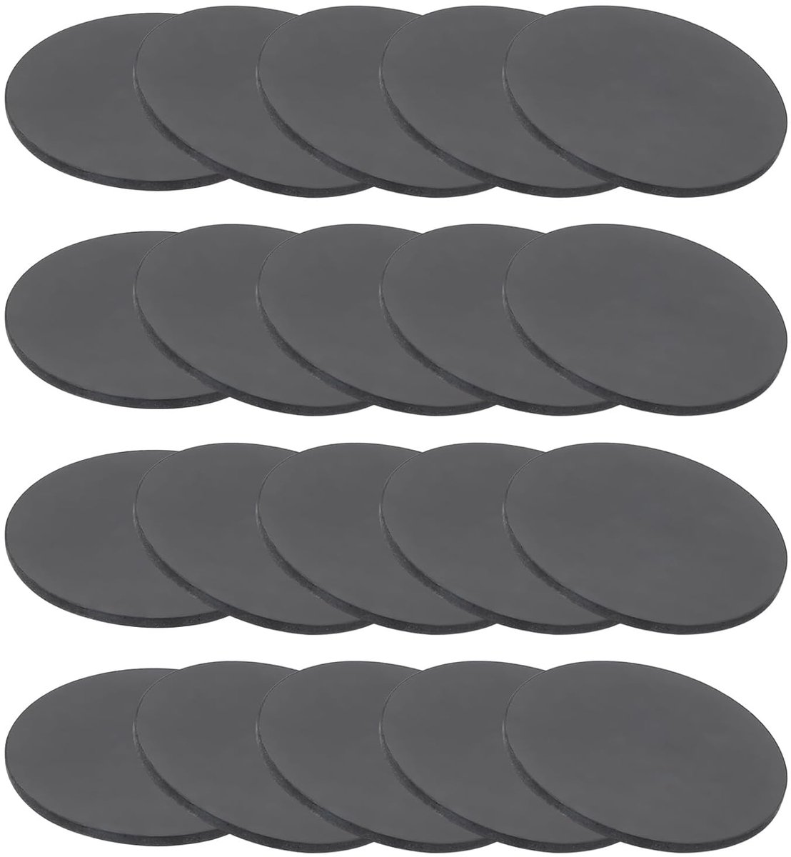 Rubberen Ring - Pakking Spacer - Trilling Dempen - Oliebestendig Duurzaam - 35mm x 1.5mm - Zwart