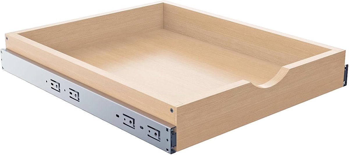 Uittrekbare Lade - Kast Organizer - Keuken Opbergen - Zachte Sluiting - 35x50cm - Hout