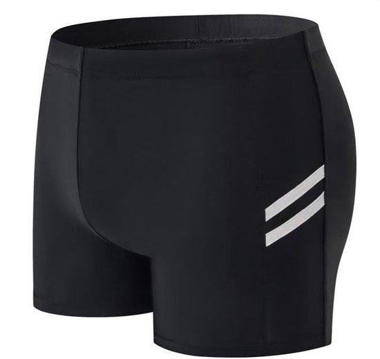 Boxer de bain Capri Noir/Gris - Taille S - Boxer de bain Homme Noir - Swimwearclub