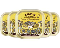 Lily's Kitchen Hondenvoer Nat Casserole Kip & Kalkoen - 5 x 150 gr - Voordeelverpakking
