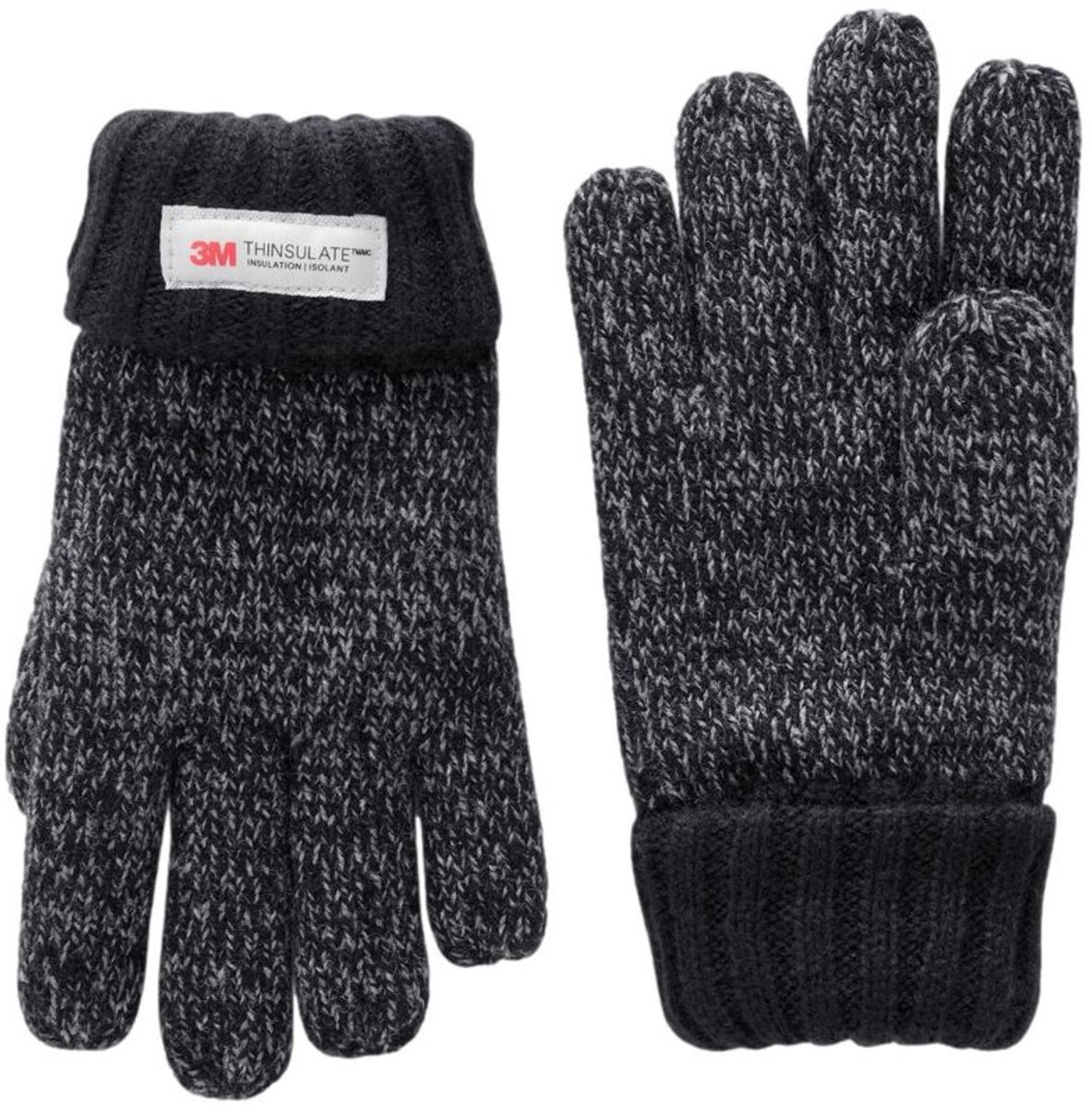 Next - Jongens - Thinsulate™ gebreide handschoenen - Grijs
