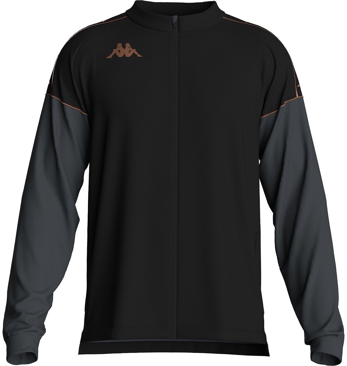 Kappa Mullio Trainingsvest Heren - Zwart / Grijs | Maat: L