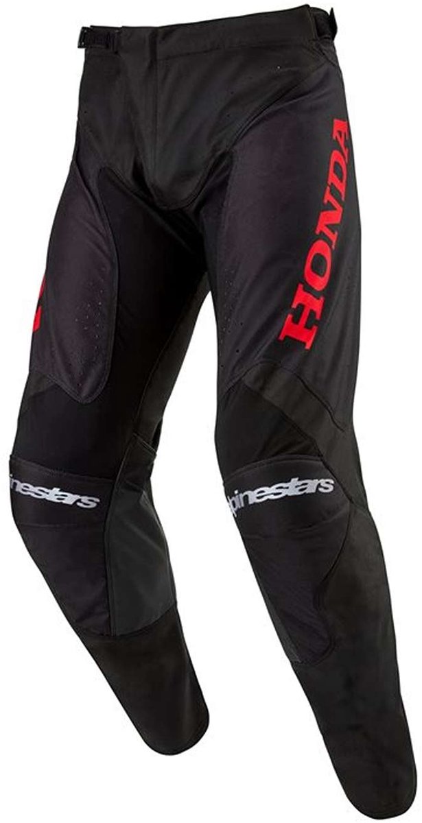 Alpinestars Honda Racer Iconic Broek Zwart Rood - Maat 32 - Broek
