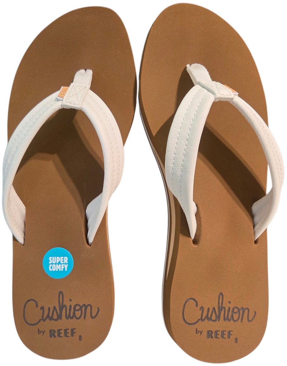 Reef Cushion Breeze Slippers Dames Wit