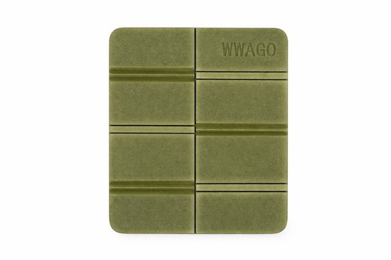 Opvouwbaar Foam Zitkussen voor Buiten - Geïsoleerde Opvouwbare Zitmat, Draagbaar, Waterdicht - Outdoor Garden Camping Picknick Wandelen Hiken - Groen