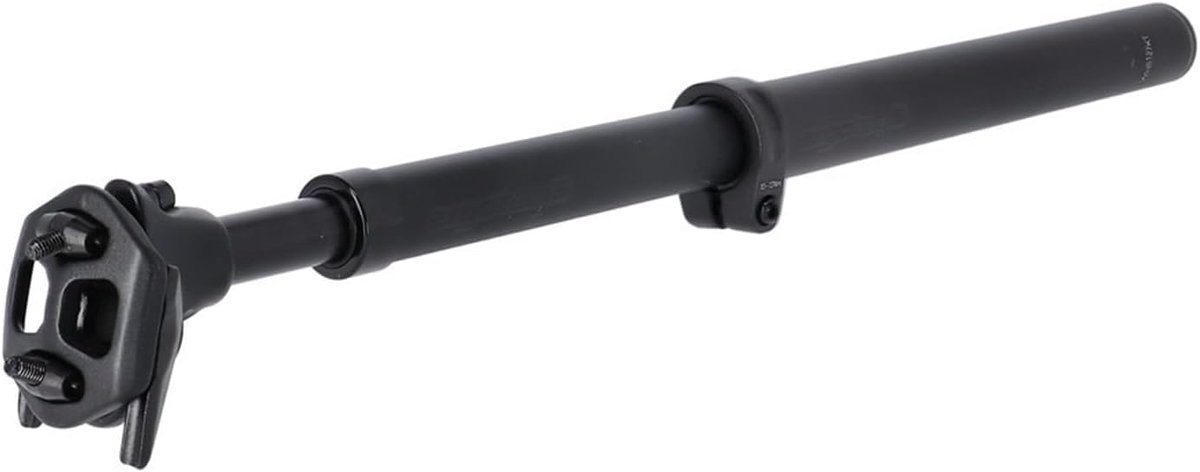 Verende Zadelpen - Fiets Comfort - Comfortabel Fietsen - Geïntegreerde Veer - 63cm Lengte - Zwart