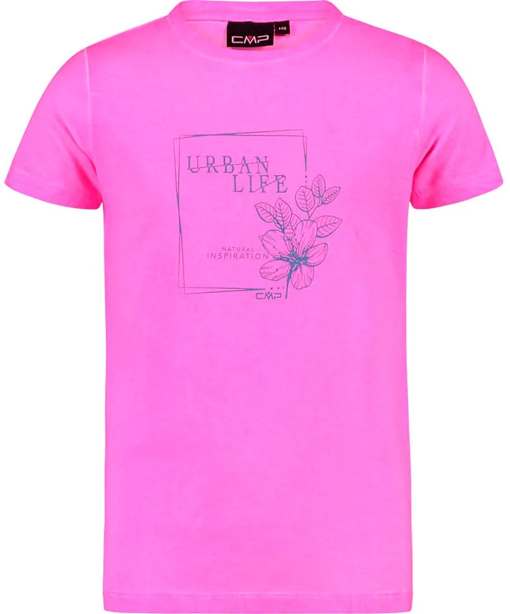 Cmp 39t7555 T-shirt Met Korte Mouwen 14 Years Kinderen Fuxia