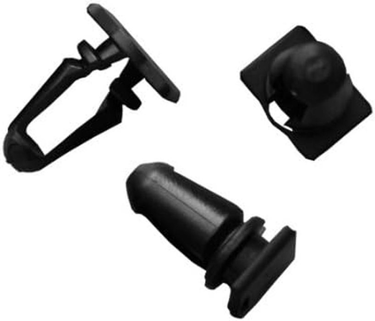 Bevestigingsclips - Klinknagels Clips - Auto Interieur - Universele Pasvorm - Zwart