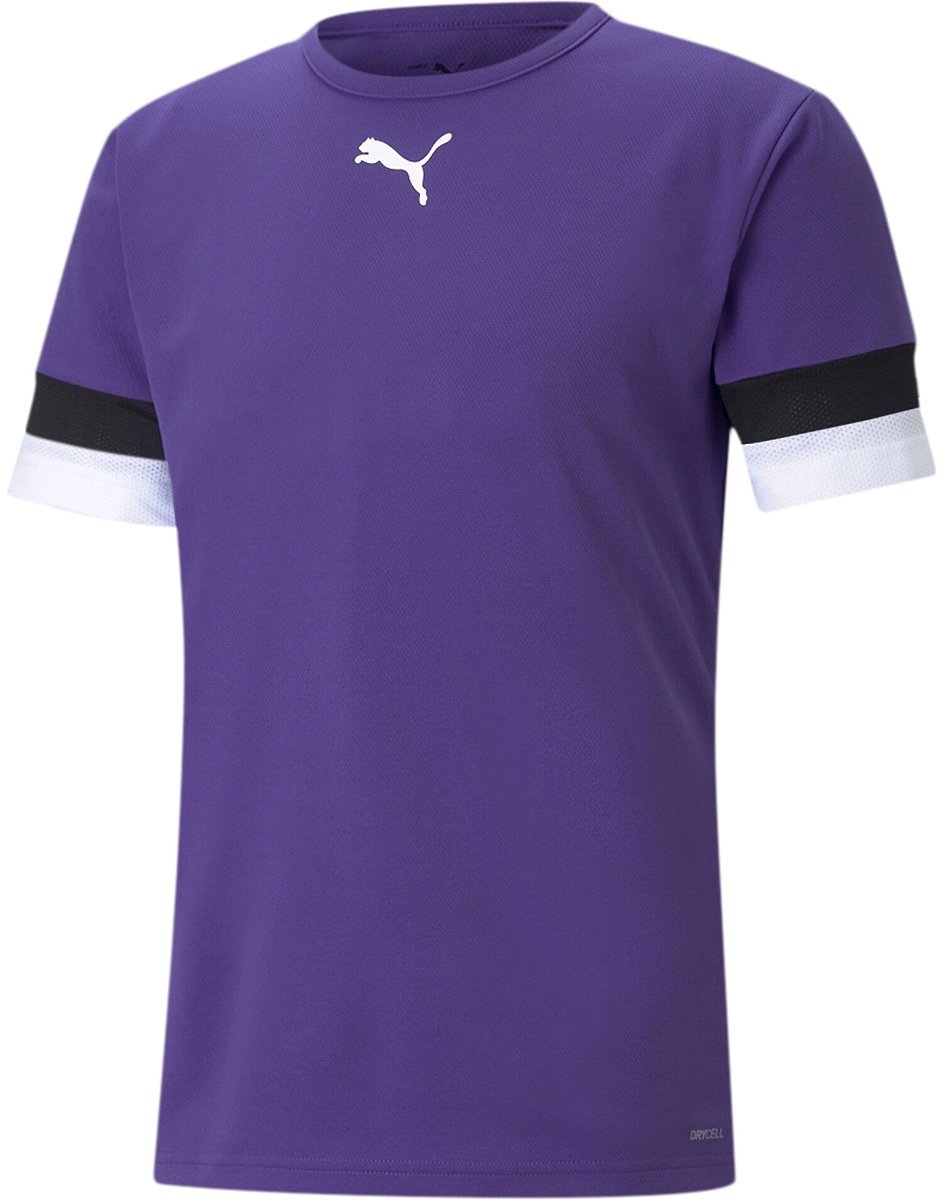 Puma Teamrise Shirt Korte Mouw Heren Paars