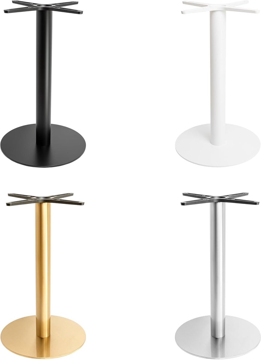 Tafelframe Rond - Onderstel Tafel - Horeca Gebruik - Stabiel Metalen Frame - 72cm Hoog - W