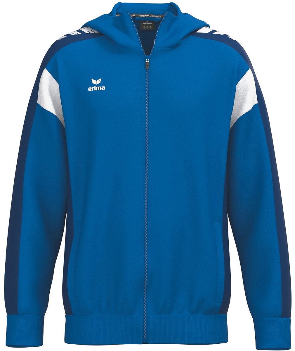 Erima Celebrate 125 Trainingsjack Met Capuchon Heren - New Royal / New Navy | Maat: M