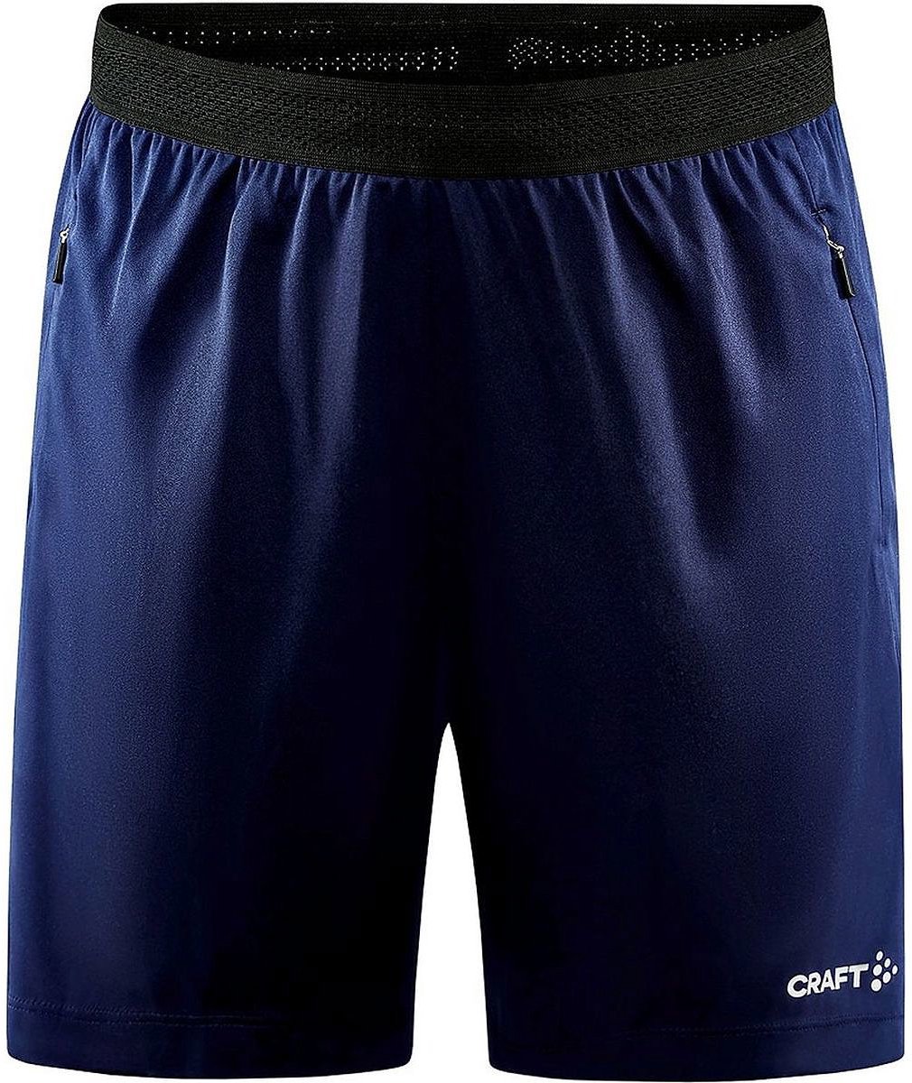 Craft Evolve Zip Pocket Short Dames - Marine | Maat: S