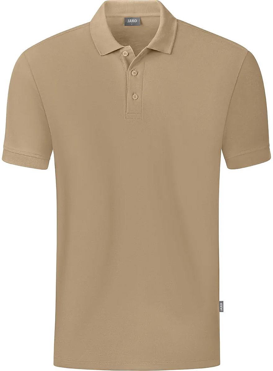 Jako Organic Polo Kinderen - Zand | Maat: 164