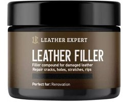 LEATHER EXPERT LEATHER FILLER LEDER PLAMUUR ZWART 25ML