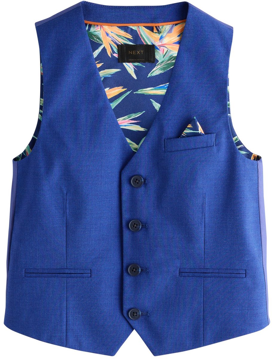 Next - Jongens - Gilet - Blauw