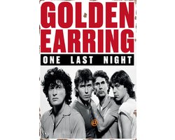 Golden Earring-One Last Night Metalen Wandbord, Maat:20x30 cm - Bands-Artiest-Muziek-Werkplaats-Garage-Classic Car-oldtimer-Man Cave-Wandbord Mancave-Kroeg decoratie-Tekstbord-Metalen wanddecoratie