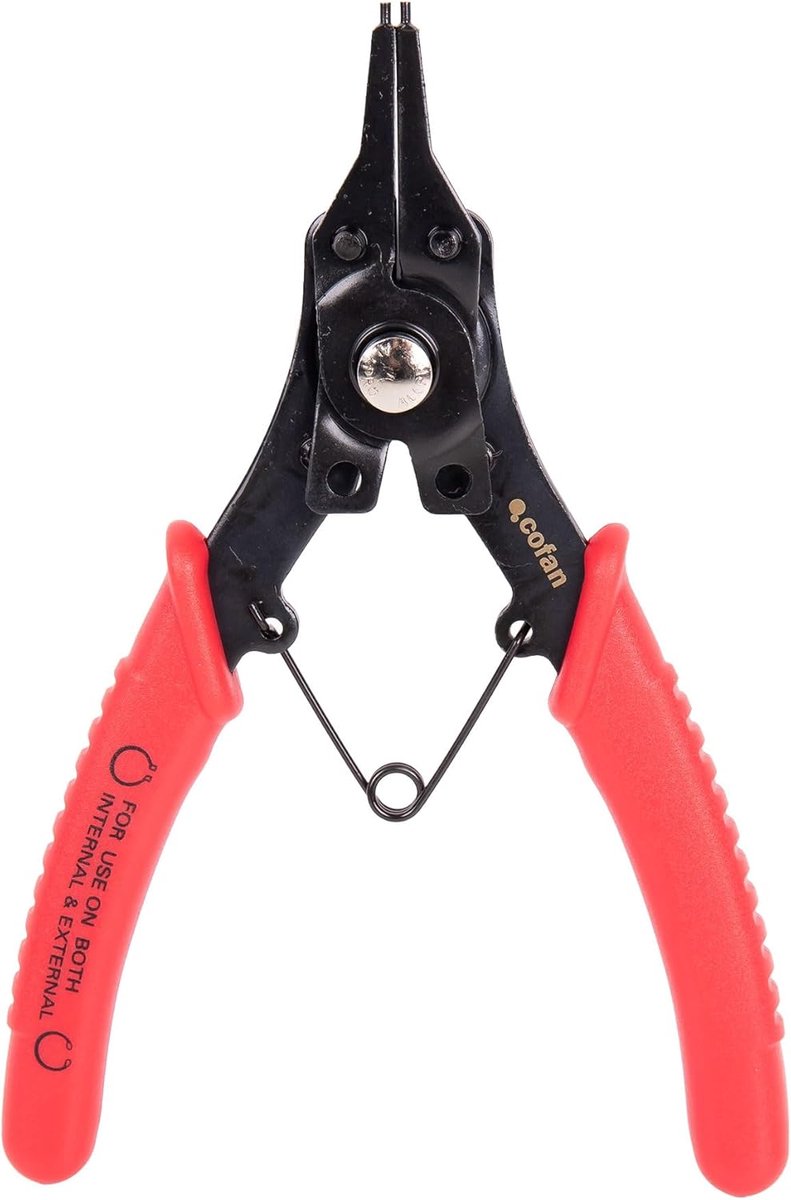 Ronde Borgveertang - Multifunctionele Tang - Precisie Werk - 4 Verwisselbare Punten - 256 mm