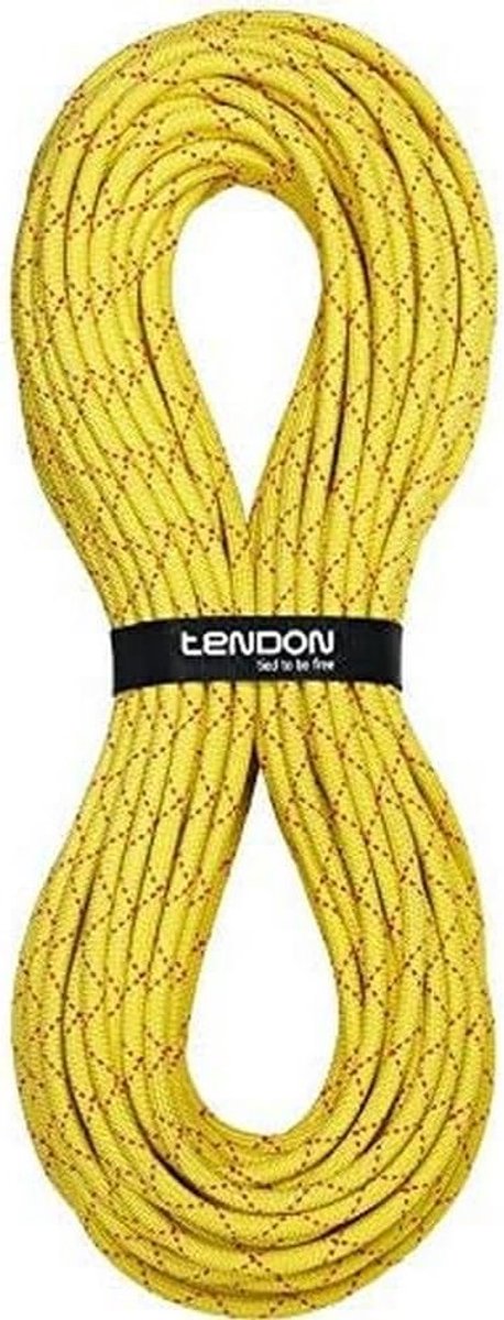 Canyoning Touw - Outdoor Touw - Torrentisme - Licht en Drijvend - 102 mm 60 m - Geel