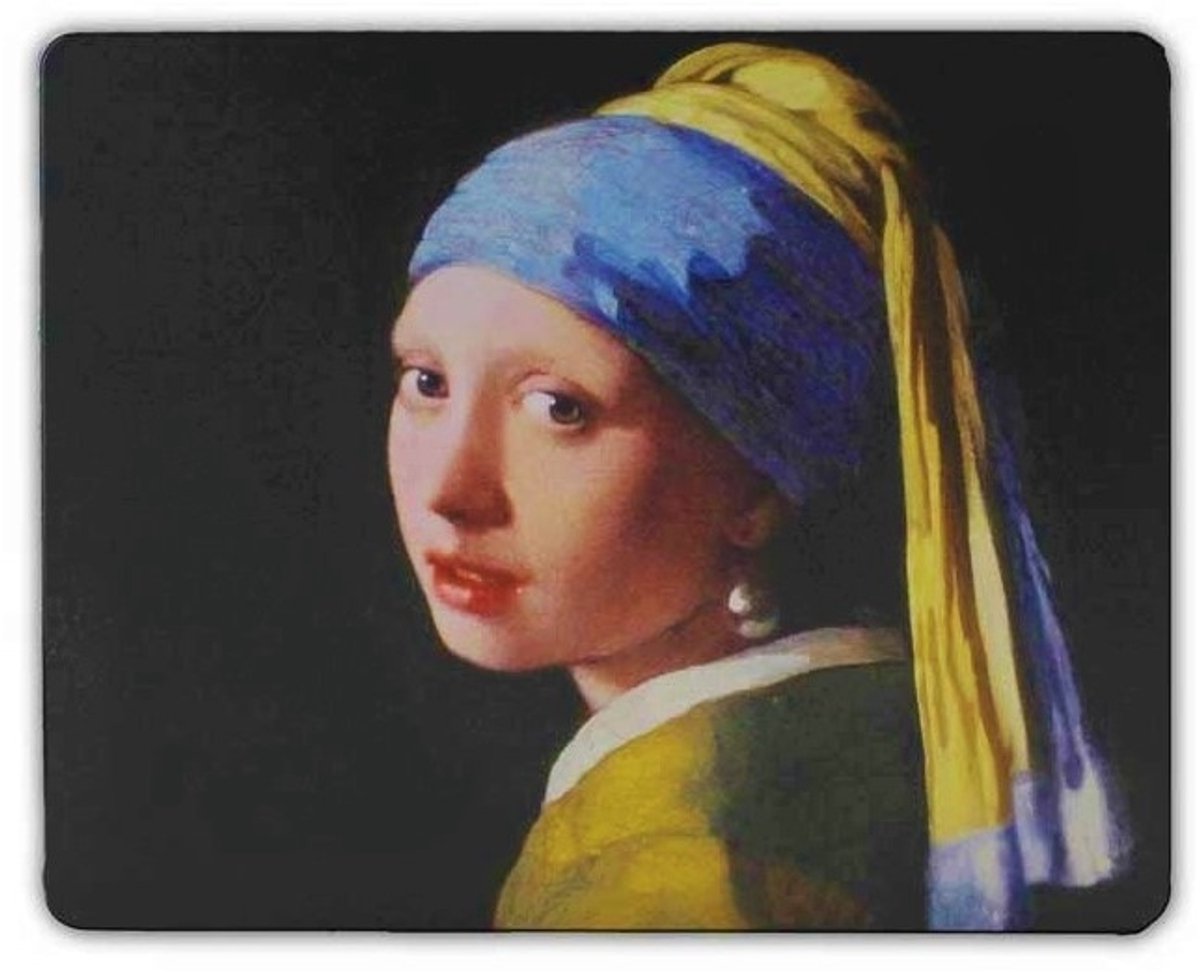 Muismat - Johanner Vermeer - Het meisje met de parel - Typisch Hollands - Souvenir - Holland gift