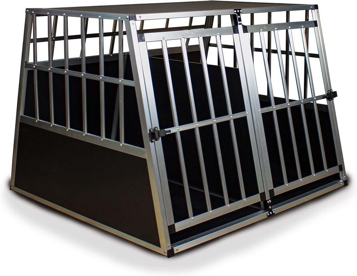 Merschbrock Trade GmbH Dog Transport Box XL for Car, Travel Box, Dog Box, Cage, Transport Box