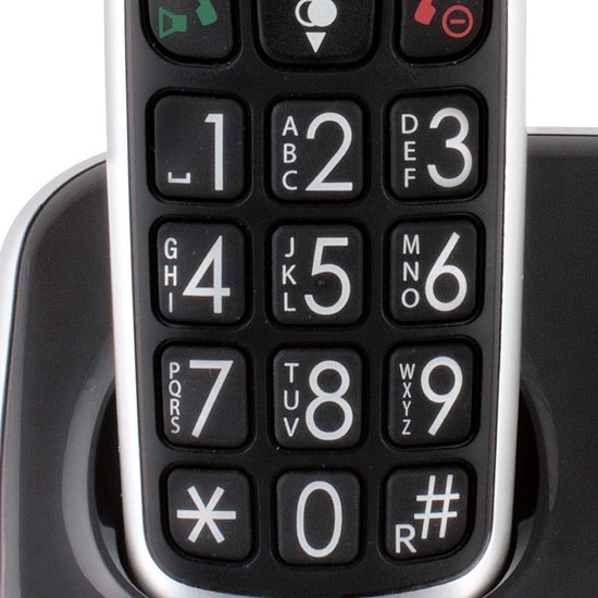 Fysic FX-6000 DUO Big Button Dect Telefoon foto 5