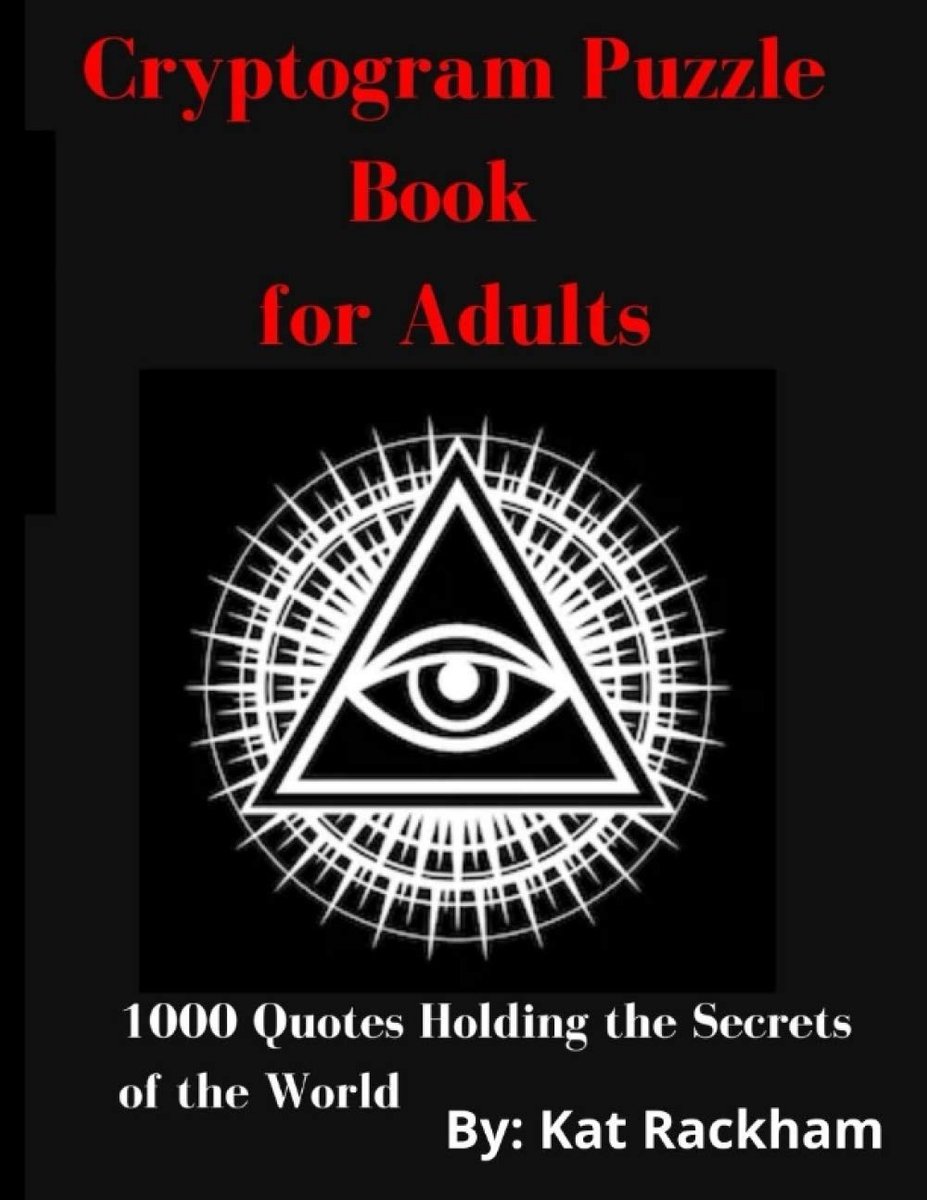 Cryptogram Puzzelboek - Woord Puzzels - Hersenen Trainen - 1000 Puzzels - Groot Formaat