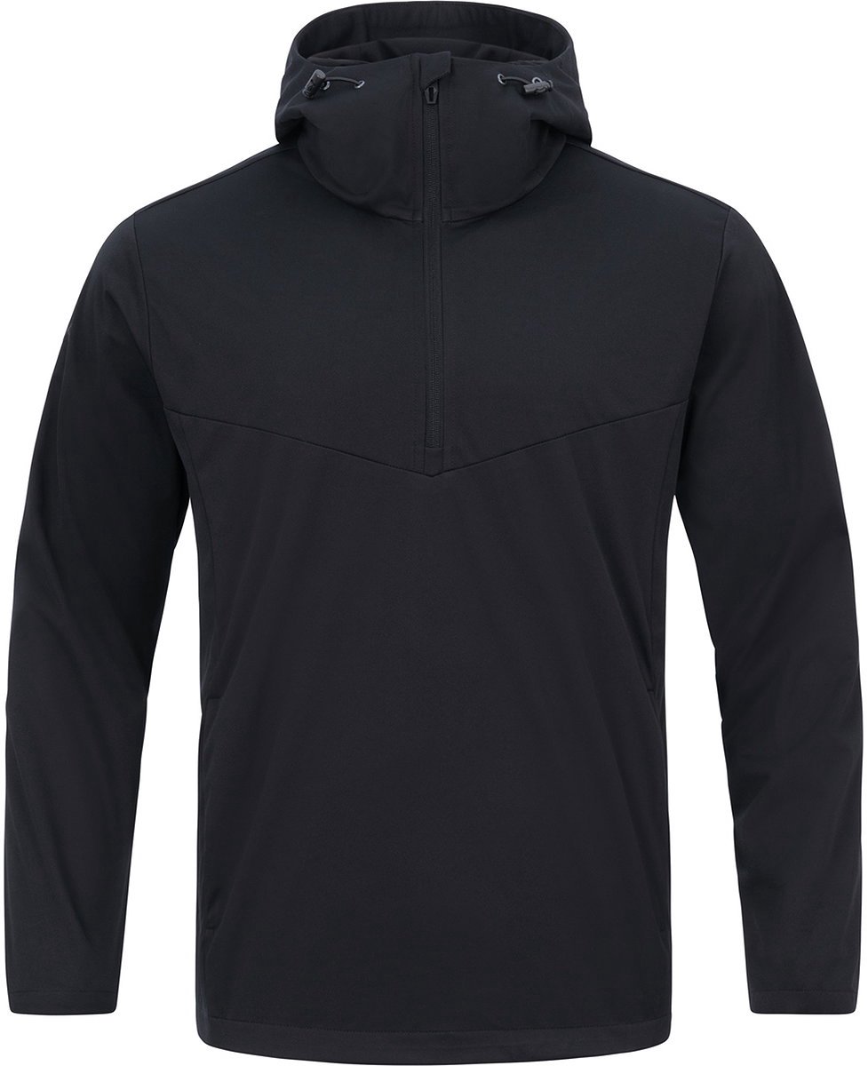 Jako Function Ziptop Met Kap Heren - Zwart | Maat: XXL