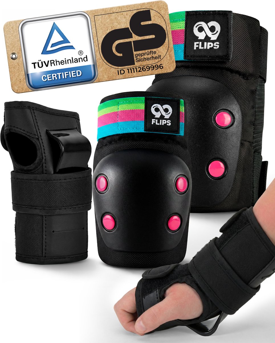 Kniebeschermer Set - 6 stuks - Bescherming Kinderen Knee en Elbow Bescherming - Skaten Protection Beschermset