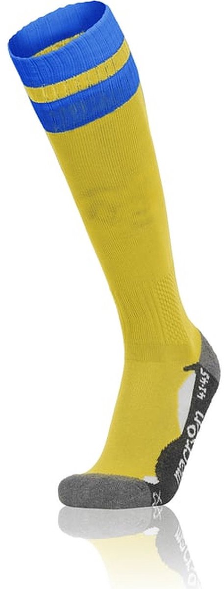 Macron Azlon Voetbalkousen - Geel / Royal | Maat: 39/42
