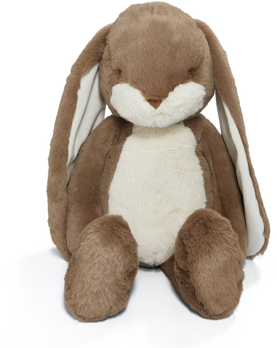 Bunnies By The Bay Floppy Nibble Konijn - Knuffeldier - Knuffel voor kinderen - Geborduurde details - Caramel - 52 cm