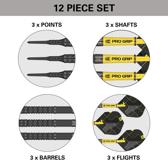 Target Bolide Void 10 90% Soft Tip - Dartpijlen - 21 Gram van Target — afbeelding 5