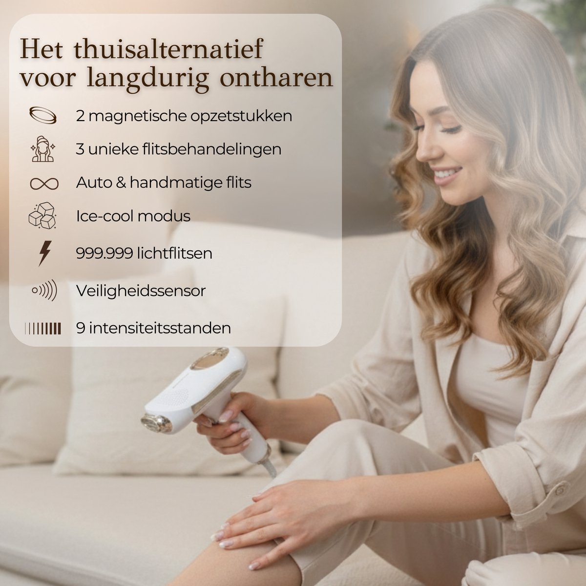 ElegantSkin IPL Laser Ontharingsapparaat Elite voor Mannen en Vrouwen thumbnail 6