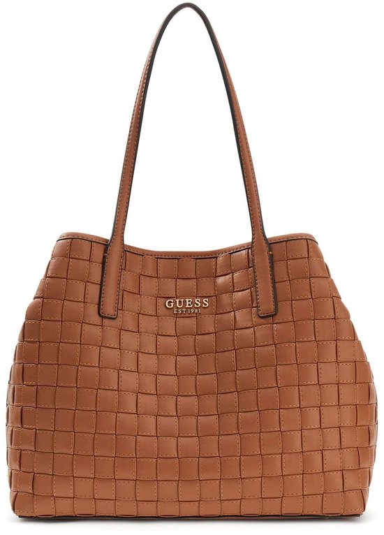 Zwarte GUESS Schoudertas VIKKY II LARGE 2 IN 1 TOTE