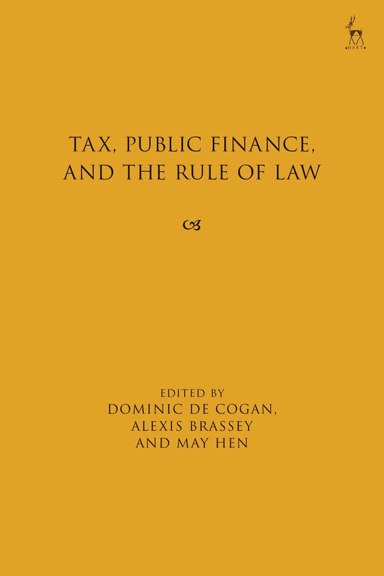 Tax, Public Finance, and the Rule of Law - cover