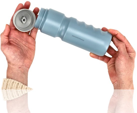 Bidon 750 ml Set van 2 - Fiets Bidon en Sportfles - BPA-vrij - Geschikt voor Alle Bidonhouders - Waterfles voor Fitness en Wielrennen - Sky Blauw van Bidon — afbeelding 3
