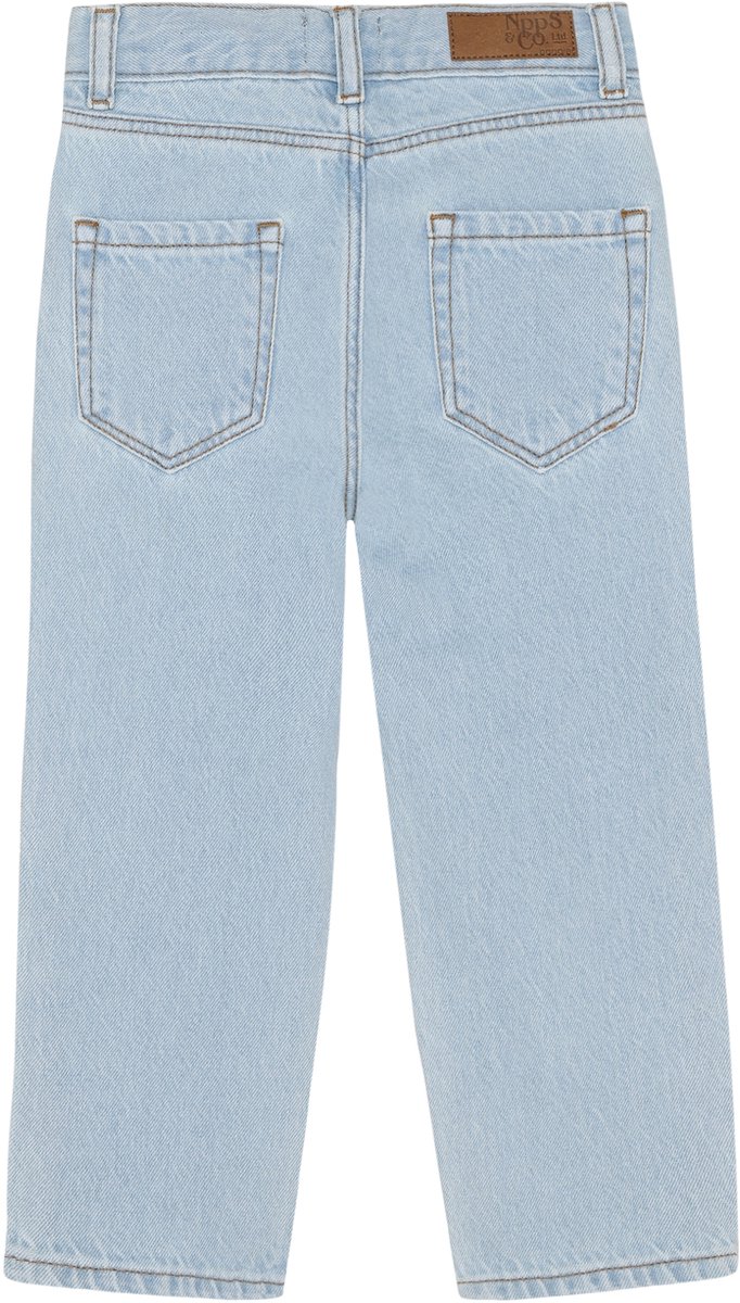 Noppies Jeans relaxed fit - Washed Blue - Maat 140