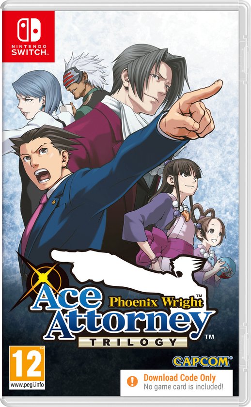 Phoenix Wright Ace Attorney Trilogy - Nintendo Switch (Code in Box)