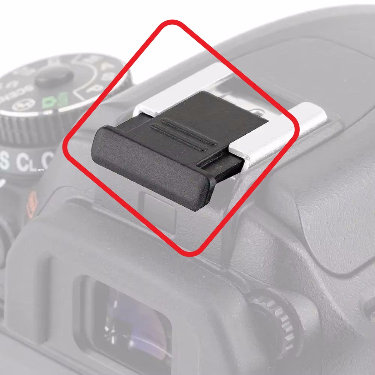 Hot shoe beschermkapjes / BS-1 Flash covers / voor Canon, Nikon, Olympus en Pentax / 3Pack